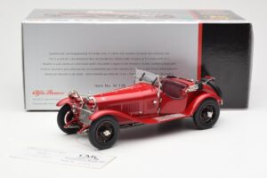 Alfa Romeo 6C 1750 GS Spider Μπορντό Κόκκινο CMC 1:18 M-138 Μέταλλο - εικόνα 6 από 6
