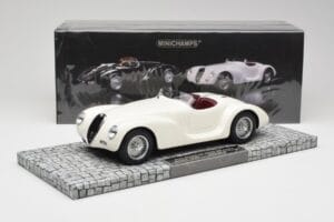 Alfa Romeo 6C 2500 SS Corsa Spider Λευκό Minichamps 1:18 107120232 Ρητίνη - εικόνα 6 από 6