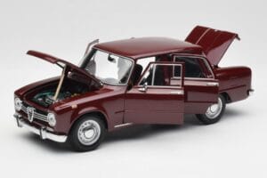 Alfa Romeo Giulia 1300 Σκούρο Κόκκινο Minichamps 1:18 180120906 Μέταλλο - εικόνα 2 από 8