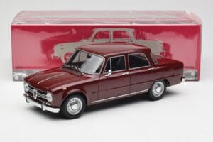 Alfa Romeo Giulia 1300 Σκούρο Κόκκινο Minichamps 1:18 180120906 Μέταλλο - εικόνα 8 από 8