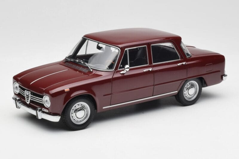 Alfa Romeo Giulia 1300 Σκούρο Κόκκινο Minichamps 1:18 180120906 Μέταλλο