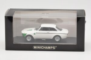 Alfa Romeo Giulia 1300 GTA Junior Λευκό Minichamps 1:43 400120601 Μέταλλο - εικόνα 3 από 3