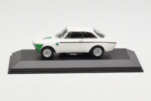 Alfa Romeo Giulia 1300 GTA Junior Λευκό Minichamps 1:43 400120601 Μέταλλο