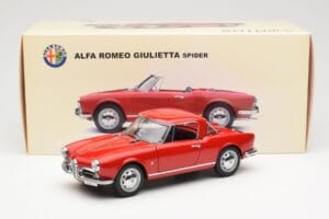 Alfa Romeo Giulietta 1300 Spider Κόκκινο AUTOart 1:18 70157 Μέταλλο - εικόνα 8 από 8