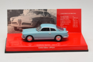 Alfa Romeo Giulietta Sprint Ανοιχτό Μπλε Minichamps 1:43 403120403 Μέταλλο