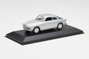 Alfa Romeo Giulietta Sprint Ασημί Minichamps 1:43 400120400 Μέταλλο - εικόνα 2 από 4