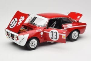 Alfa Romeo GTA 1300 Junior #33 T. Hezemans / G. van Lennep Hezemans Jarama 1972 Minichamps 1:18 100721233 Μέταλλο - εικόνα 2 από 8