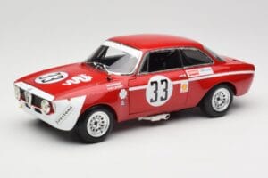 Alfa Romeo GTA 1300 Junior #33 T. Hezemans / G. van Lennep Hezemans Jarama 1972 Minichamps 1:18 100721233 Μέταλλο