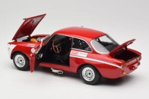 Alfa Romeo GTA 1300 Junior #33 T. Hezemans / G. van Lennep Hezemans Jarama 1972 Minichamps 1:18 100721233 Μέταλλο - εικόνα 5 από 8