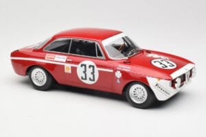 Alfa Romeo GTA 1300 Junior #33 T. Hezemans / G. van Lennep Division 1 Winners 4 Hours of Jarama 1972 Minichamps 1:18 15572123 - εικόνα 4 από 6