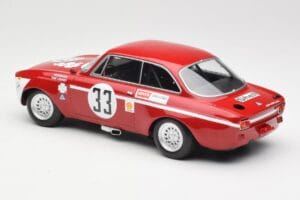 Alfa Romeo GTA 1300 Junior #33 T. Hezemans / G. van Lennep Division 1 Winners 4 Hours of Jarama 1972 Minichamps 1:18 15572123 - εικόνα 5 από 6
