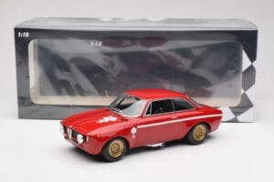 Alfa Romeo GTA 1300 Junior Κόκκινο Minichamps 1:18 155120020 Μέταλλο - εικόνα 6 από 6