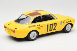 Alfa Romeo GTA 1300 #102 Squadra Corse R. Zanetti / M. Ruspa / Monzeglio Targa Florio 1971 Minichamps 1:18 155711202 Μέταλλο - εικόνα 2 από 6