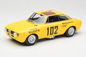 Alfa Romeo GTA 1300 #102 Squadra Corse R. Zanetti / M. Ruspa / Monzeglio Targa Florio 1971 Minichamps 1:18 155711202 Μέταλλο