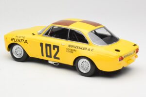 Alfa Romeo GTA 1300 #102 Squadra Corse R. Zanetti / M. Ruspa / Monzeglio Targa Florio 1971 Minichamps 1:18 155711202 Μέταλλο - εικόνα 5 από 6