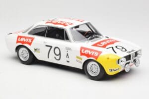 Alfa Romeo GTA 1300 #79 H. Rubens / C. Van Ryn 24 Hours of Spa 1971 Minichamps 1:18 155711279 Μέταλλο - εικόνα 4 από 6