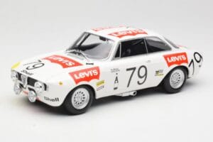 Alfa Romeo GTA 1300 #79 H. Rubens / C. Van Ryn 24 Hours of Spa 1971 Minichamps 1:18 155711279 Μέταλλο