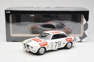 Alfa Romeo GTA 1300 #79 H. Rubens / C. Van Ryn 24 Hours of Spa 1971 Minichamps 1:18 155711279 Μέταλλο - εικόνα 6 από 6