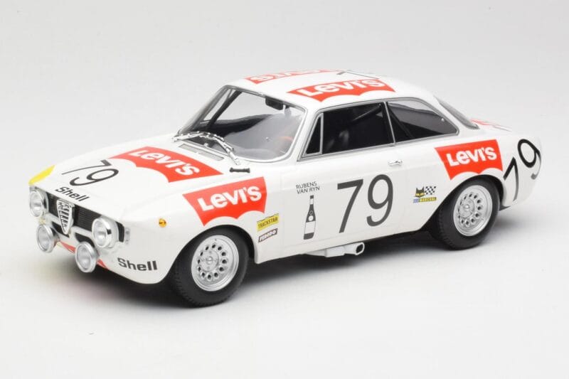 Alfa Romeo GTA 1300 #79 H. Rubens / C. Van Ryn 24 Hours of Spa 1971 Minichamps 1:18 155711279 Μέταλλο