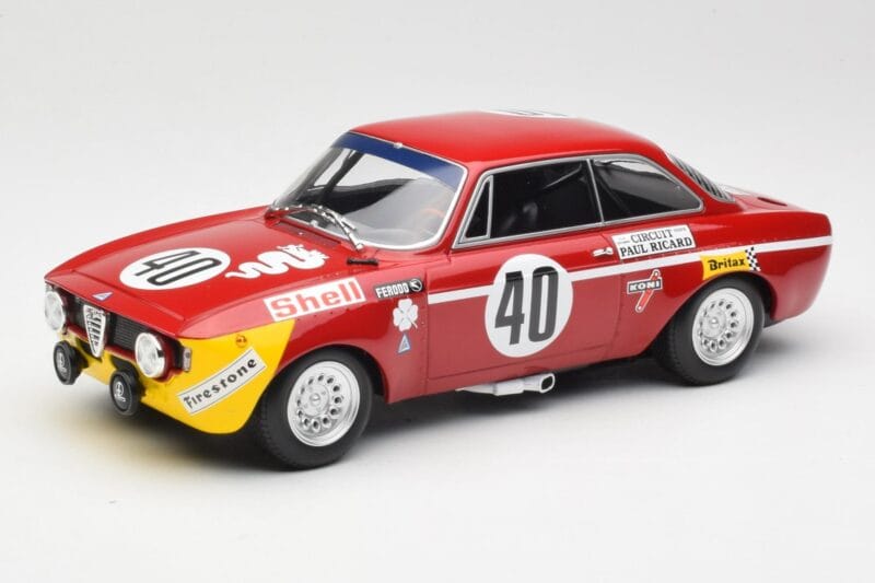 Alfa Romeo GTA 1300 #83 Autodelta C. Facetti / S. Truci 24 Hours of Spa 1972 Minichamps 1:18 155722283 Μέταλλο