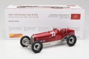 Alfa Romeo P3 #95 R. Caracciola Klausen Pass Hillclimb Winner 1932 CMC 1:18 M-224 Μέταλλο - εικόνα 6 από 6
