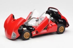Alfa Romeo 33 Stradale Κόκκινο AUTOart 1:18 70191 Μέταλλο - εικόνα 2 από 8