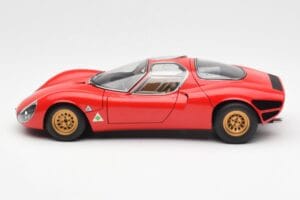 Alfa Romeo 33 Stradale Κόκκινο AUTOart 1:18 70191 Μέταλλο - εικόνα 4 από 8