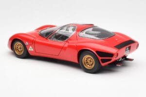 Alfa Romeo 33 Stradale Κόκκινο AUTOart 1:18 70191 Μέταλλο - εικόνα 7 από 8