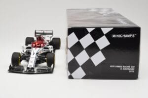 Alfa Romeo Racing C38 #7 K. Raikkonen F1 2019 Minichamps 1:18 110190007 Μέταλλο - εικόνα 6 από 6