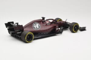 Alfa Romeo Racing C38 #7 K. Raikkonen Valentine's Day Livery Shakedown Fiorano 14th February 2019 Minichamps 1:18 110199907 Μ - εικόνα 2 από 6