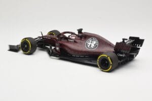 Alfa Romeo Racing C38 #7 K. Raikkonen Valentine's Day Livery Shakedown Fiorano 14th February 2019 Minichamps 1:18 110199907 Μ - εικόνα 5 από 6