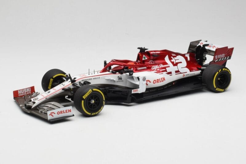 Alfa Romeo Racing C39 #7 K. Raikkonen Austrian GP 2020 Minichamps 1:18 110200107 Μέταλλο