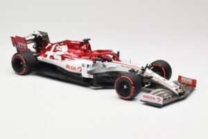 Alfa Romeo Racing C39 #7 K. Raikkonen Styrian GP 2020 Minichamps 1:18 110200207 Μέταλλο - εικόνα 4 από 6