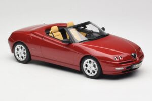 Alfa Romeo Spider 916 Proteo Red Metallic Norev 1:18 187854 Μέταλλο - εικόνα 4 από 6