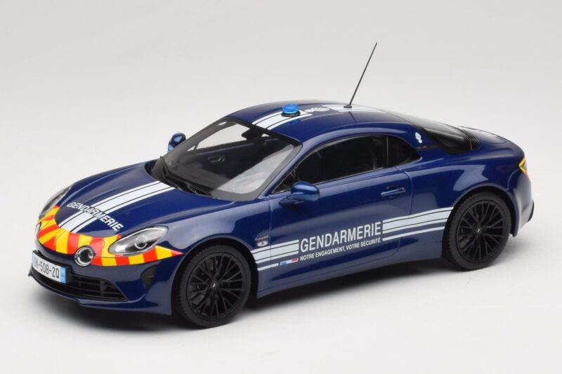 Alpine A110 S Gendarmerie Norev 1:18 185420 Μέταλλο