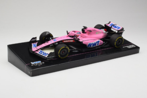 Alpine A522 BWT #14 F. Alonso BWT Alpine F1 Team Bahrain Grand Prix 2022 Minichamps 1:18 147220114 Ρητίνη - εικόνα 2 από 7