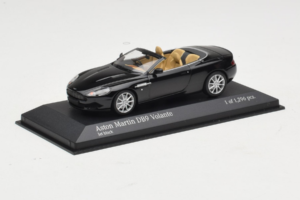 Aston Martin DB9 Καμπριολέ Μαύρο Minichamps 1:43 400137330 Μέταλλο - εικόνα 2 από 4