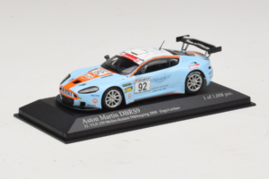 Aston Martin DBRS9 Gulf #92 T. Enge / Lechner VLN 250 Nurburgring 2008 Minichamps 1:43 400081392 Μέταλλο - εικόνα 2 από 4