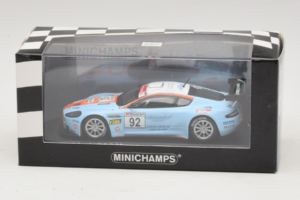 Aston Martin DBRS9 Gulf #92 T. Enge / Lechner VLN 250 Nurburgring 2008 Minichamps 1:43 400081392 Μέταλλο - εικόνα 4 από 4