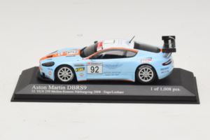 Aston Martin DBRS9 Gulf #92 T. Enge / Lechner VLN 250 Nurburgring 2008 Minichamps 1:43 400081392 Μέταλλο