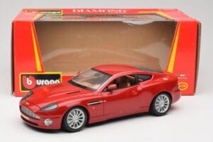 Aston Martin V12 Vanquish Κόκκινο Bburago 1:18 34063 Μέταλλο - εικόνα 8 από 8