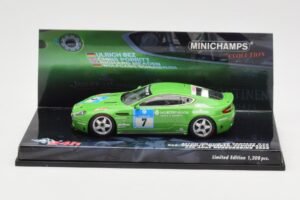 Aston Martin V8 Vantage N24 #7 U. Bez / Porritt / R. Meaden 24 Hours Nurburgring 2008 Minichamps 1:43 437081307 Μέταλλο