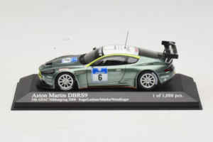Aston Martin DBRS9 #6 M. Engel / K. Lechner ADAC 24 Hours Nurburgring 2008 Minichamps 1:43 400081306 Μέταλλο