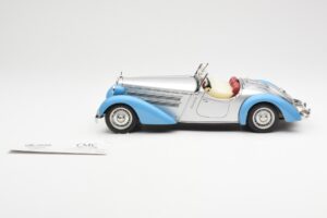 Audi 225 Front Roadster Μπλε Ασημί CMC 1:18 M-075B Μέταλλο - εικόνα 3 από 6