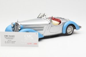 Audi 225 Front Roadster Μπλε Ασημί CMC 1:18 M-075B Μέταλλο