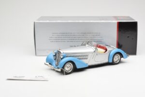 Audi 225 Front Roadster Μπλε Ασημί CMC 1:18 M-075B Μέταλλο - εικόνα 6 από 6