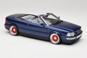 Audi 80 B4 Καμπριολέ Ming Μπλε Metallic Custom Wheels Otto 1:18 OT806-C Ρητίνη - εικόνα 4 από 6