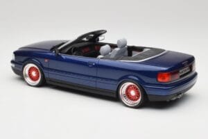Audi 80 B4 Καμπριολέ Ming Μπλε Metallic Custom Wheels Otto 1:18 OT806-C Ρητίνη - εικόνα 5 από 6