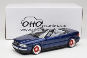 Audi 80 B4 Καμπριολέ Ming Μπλε Metallic Custom Wheels Otto 1:18 OT806-C Ρητίνη - εικόνα 6 από 6