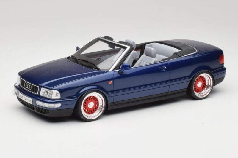 Audi 80 B4 Καμπριολέ Ming Μπλε Metallic Custom Wheels Otto 1:18 OT806-C Ρητίνη